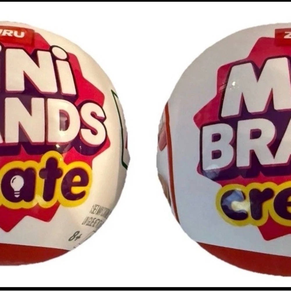 ZURU Mini Brands Krispy Kreme Create (Retired) Mystery Capsules set of 2